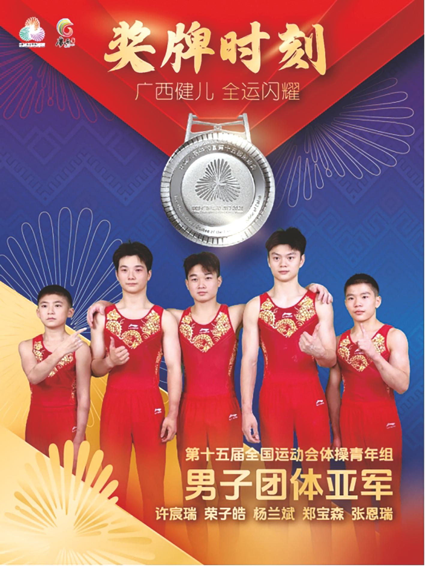 体操青年组, 其中